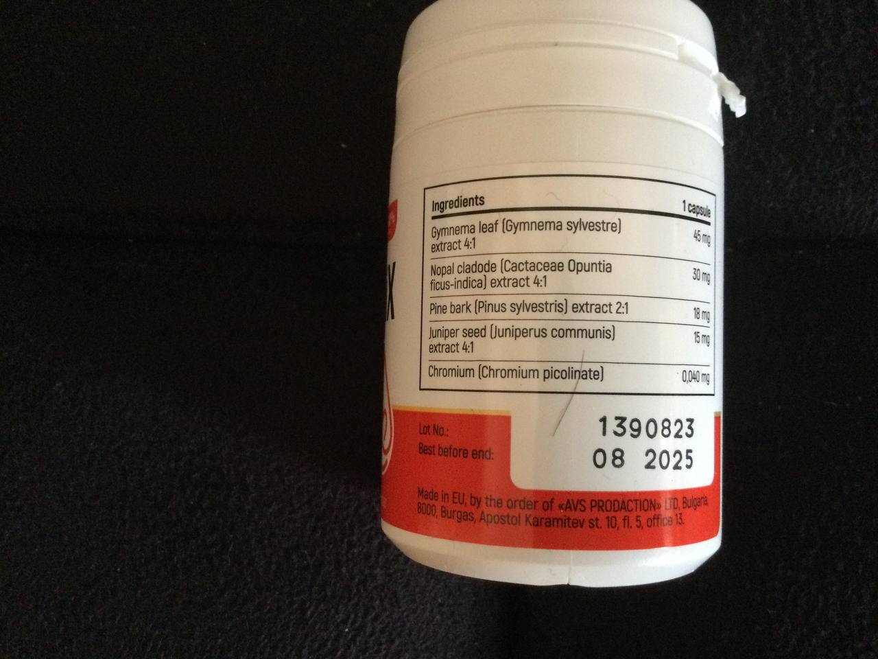 Gluconix detalle de envase